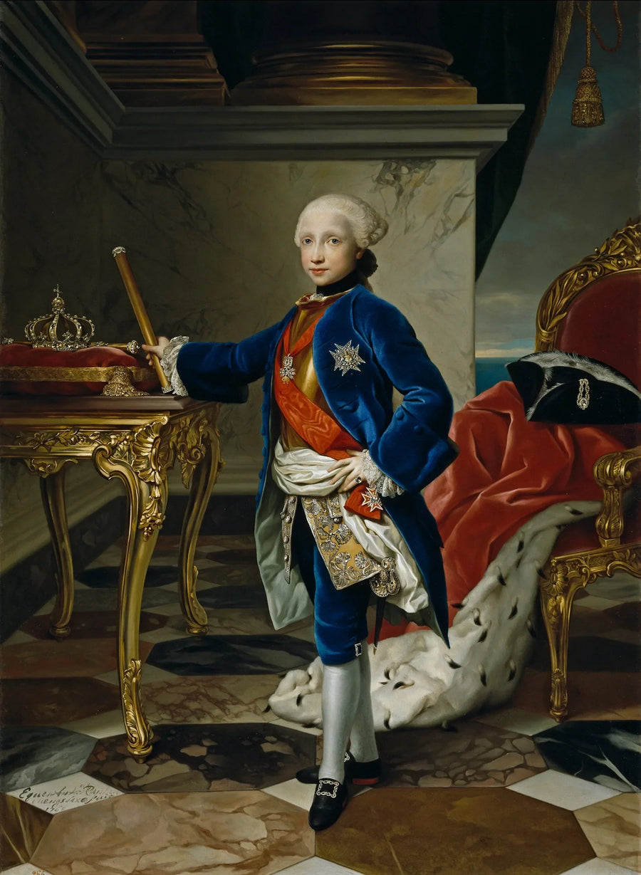 Ferdinand IV, rei de Nápoles - Anton Raphael Mengs