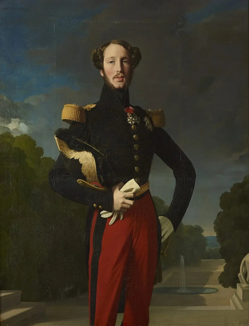 Ferdinand-Philippe-Henri, duque de Orléans (1810-1842) - Jean-Auguste-Dominique Ingres