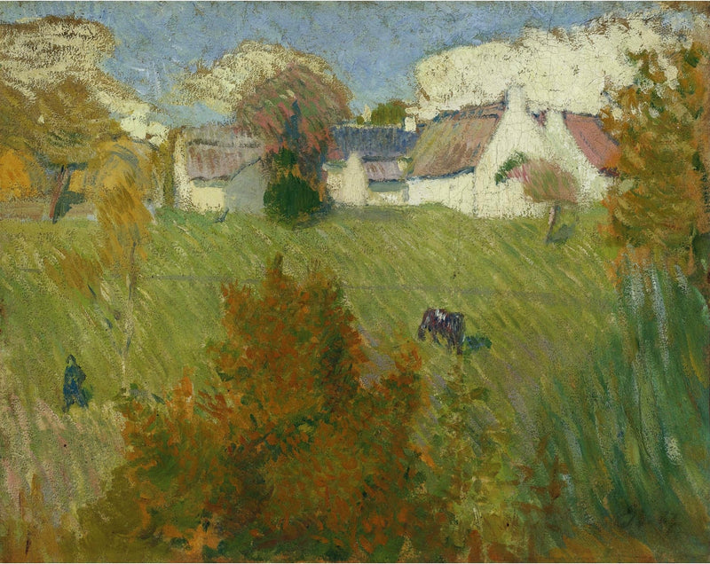 Fazenda em Pont-Aven - Émile Bernard