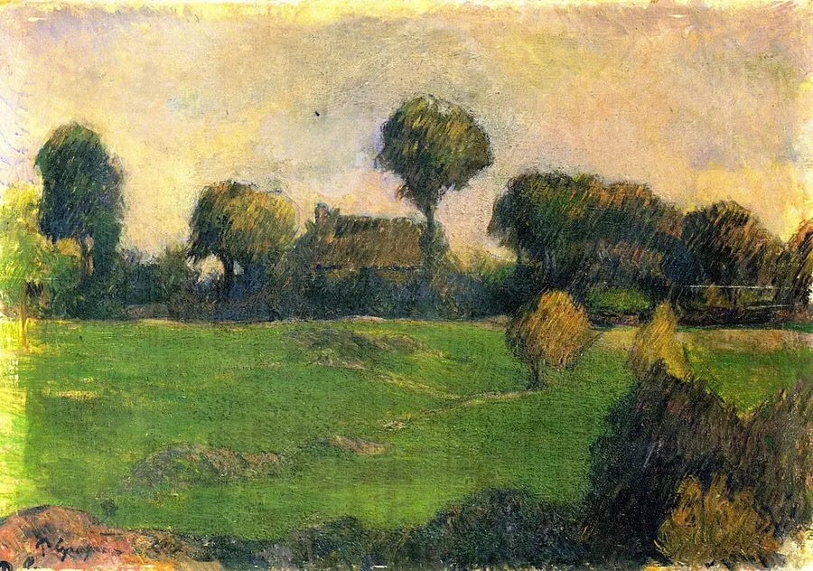 Fazenda na Bretanha I - Paul Gauguin