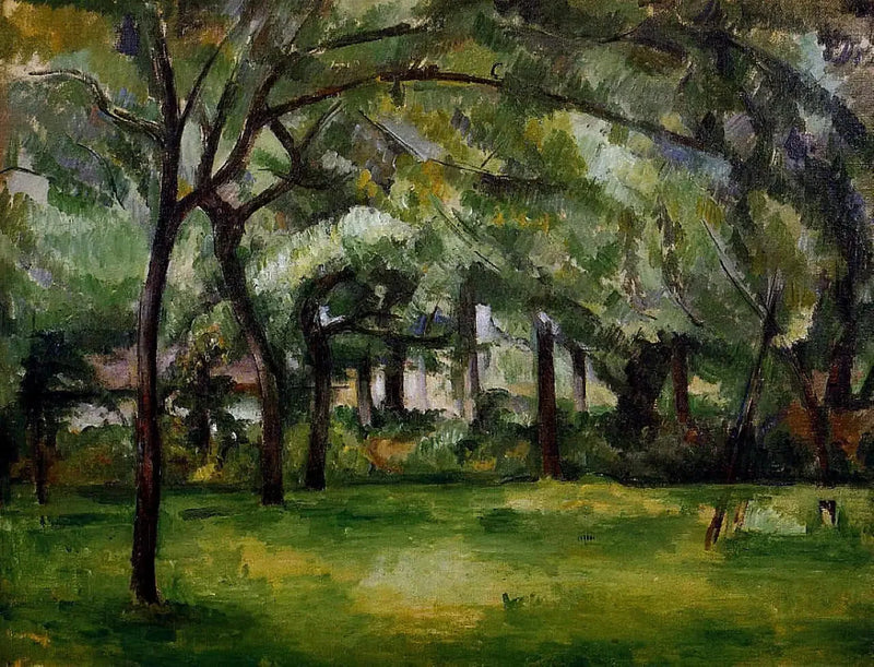 Fazenda normanda, verão (Hattenville) - Paul Cézanne