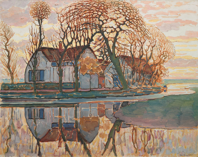 Fazenda perto de Duivendrecht - Piet Mondrian
