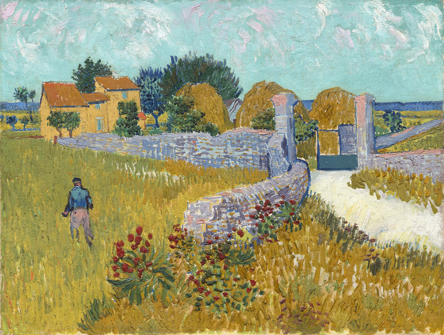Fazenda na Provença - Vincent van Gogh