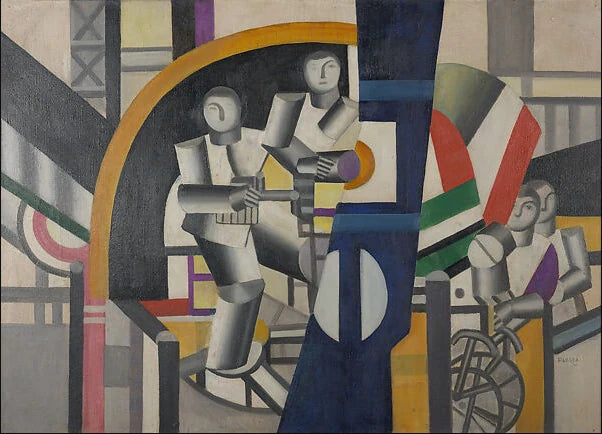 Os Construtores - Fernand Léger