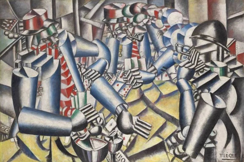 La Partie de cartes - Fernand Léger