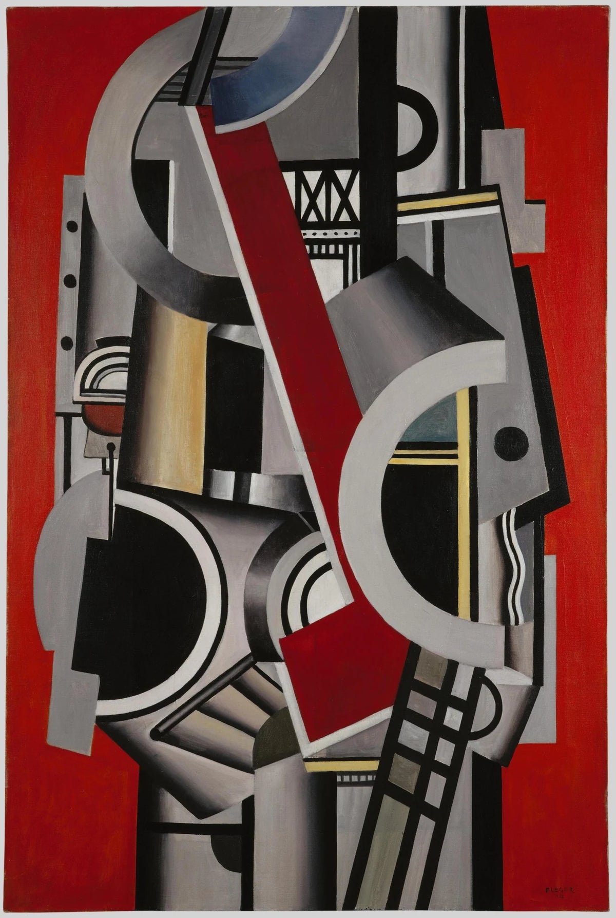 Elemento mecânico - Fernand Léger