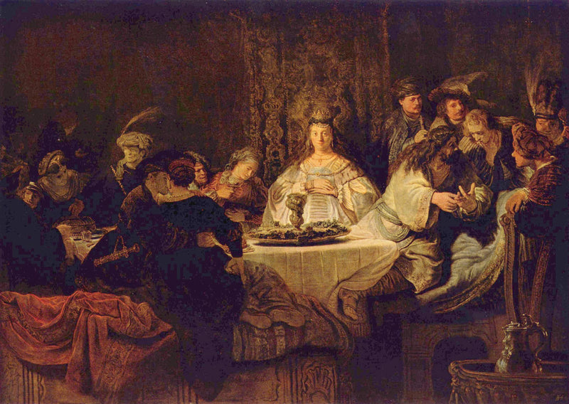 O casamento de Sansão - Rembrandt