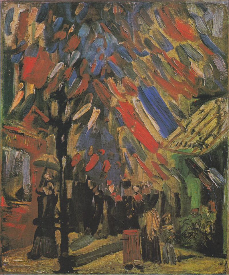 A Festa de 14 de julho em Paris - Vincent van Gogh
