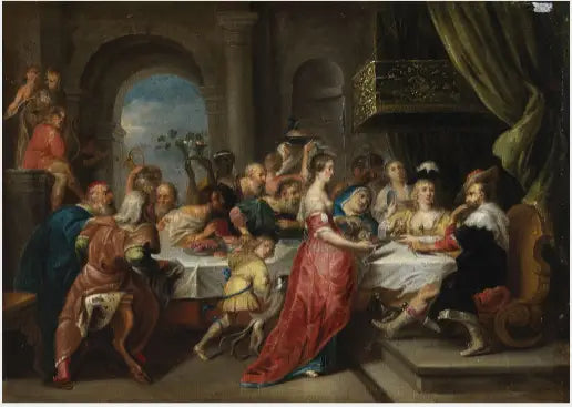 Fête d'Hérode - Peter Paul Rubens image 1 reproduction artisanale de tableau