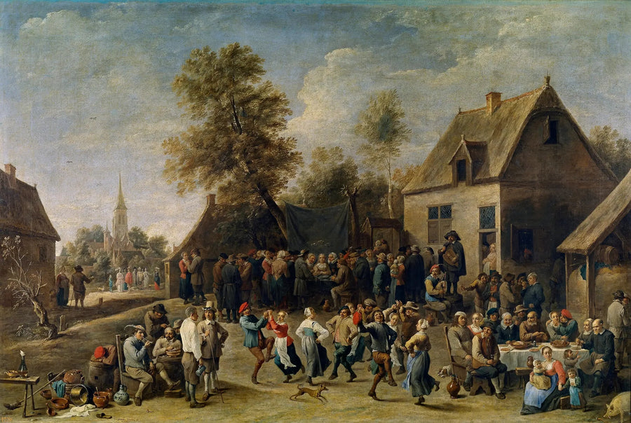 Festa campestre - David Teniers, o Jovem