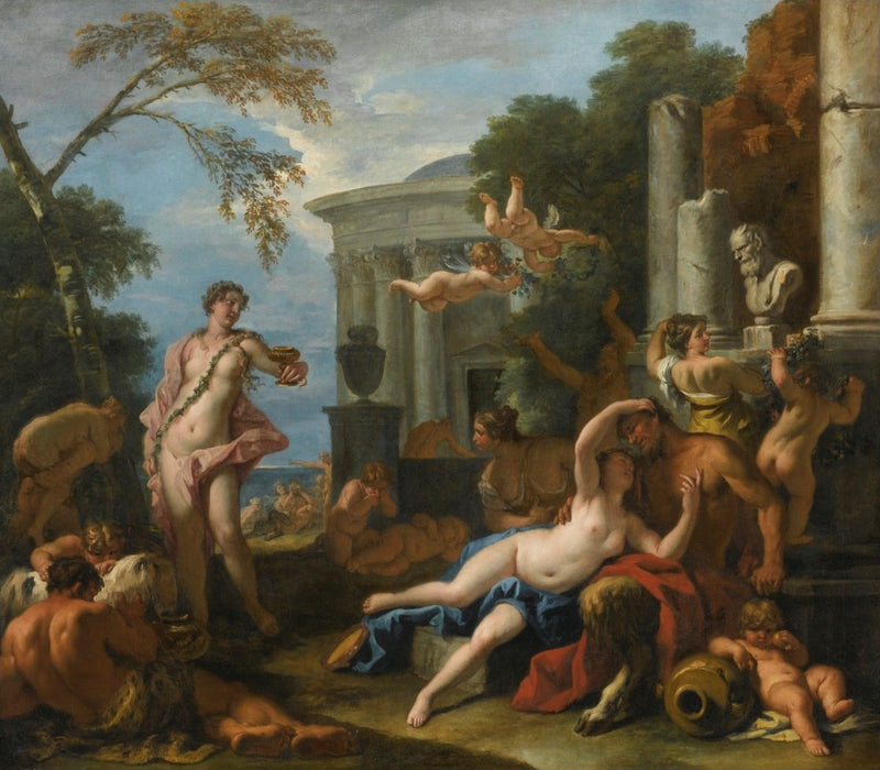 Festa de Silène (coleção privada) - Sebastiano Ricci