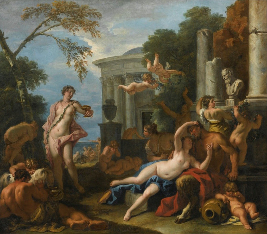 Festa de Silène (coleção privada) - Sebastiano Ricci