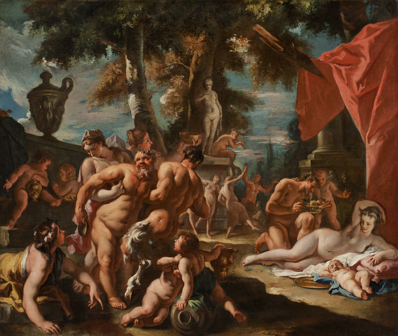 Festa de Sileno - Sebastiano Ricci