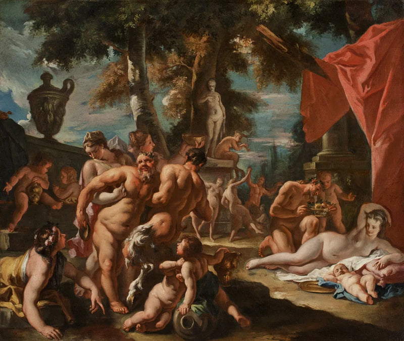 Festa de Sileno - Sebastiano Ricci