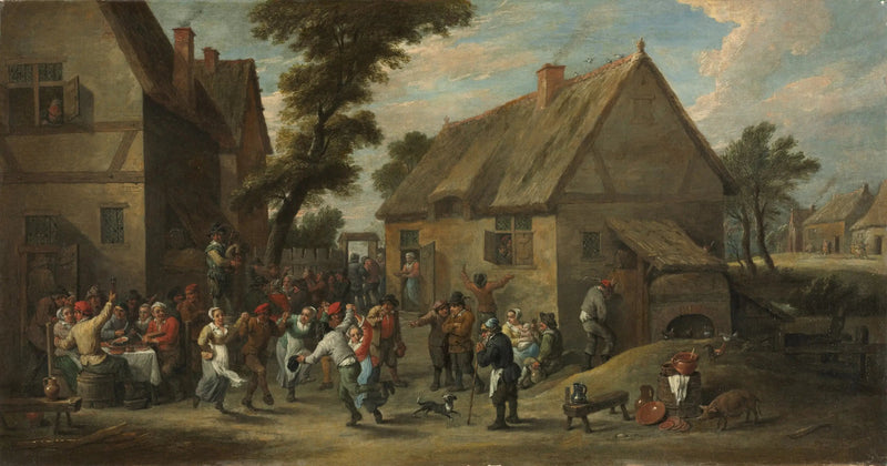 Festa da Vila - David Teniers, o Jovem