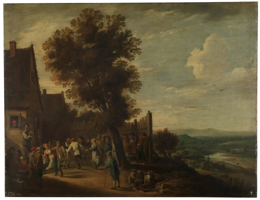 Festa da Vila - David Teniers, o Jovem