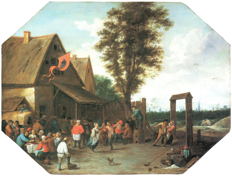 Festa da Vila de São Jorge - David Teniers Júnior