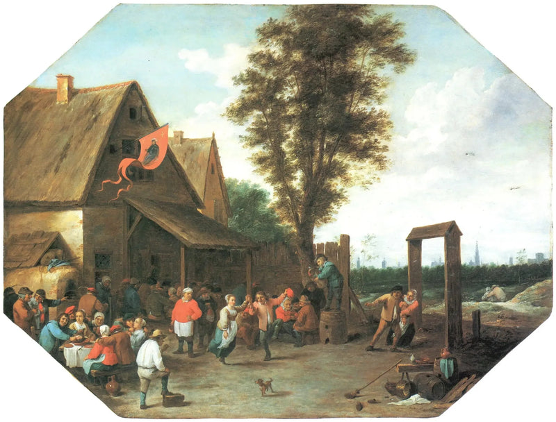 Festa da Vila de São Jorge - David Teniers Júnior