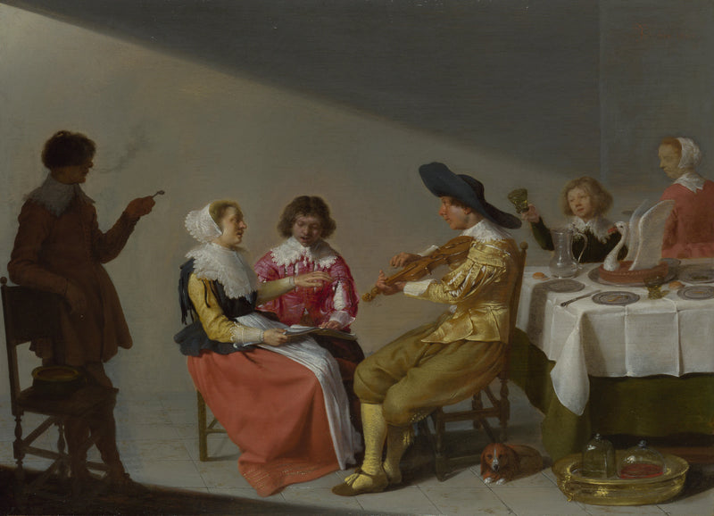 Une fête musicale - Jacob van Velsen