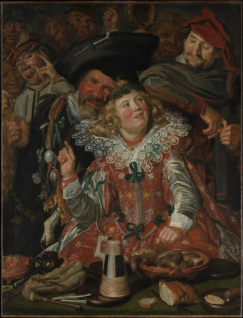 Festas de Mardi Gras - Frans Hals