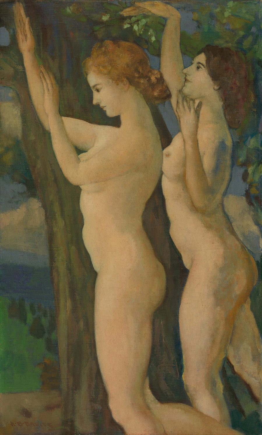 Feuilles douces et tremblantes - Arthur B. Davies