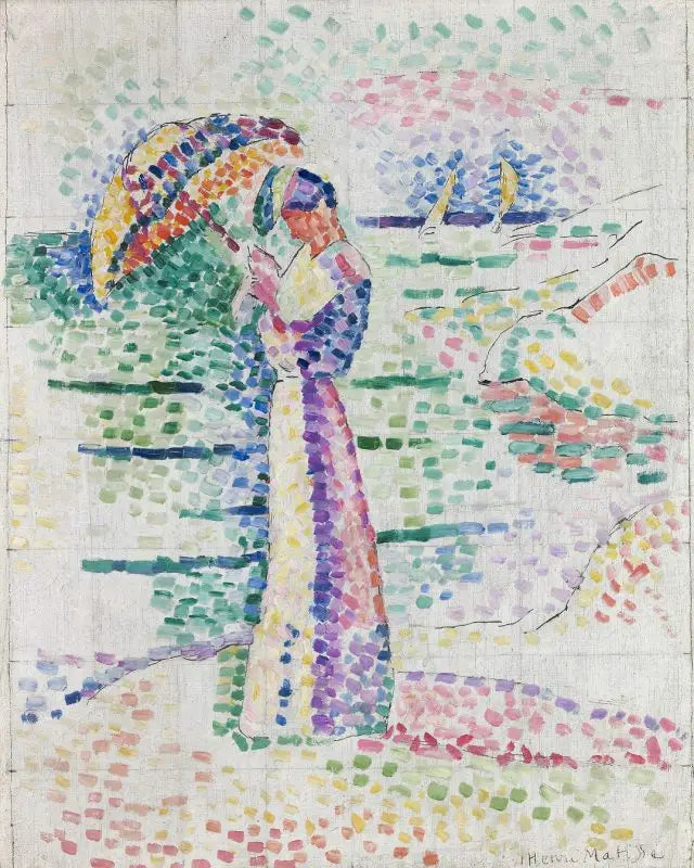 Figura com sombrinha - Henri Matisse