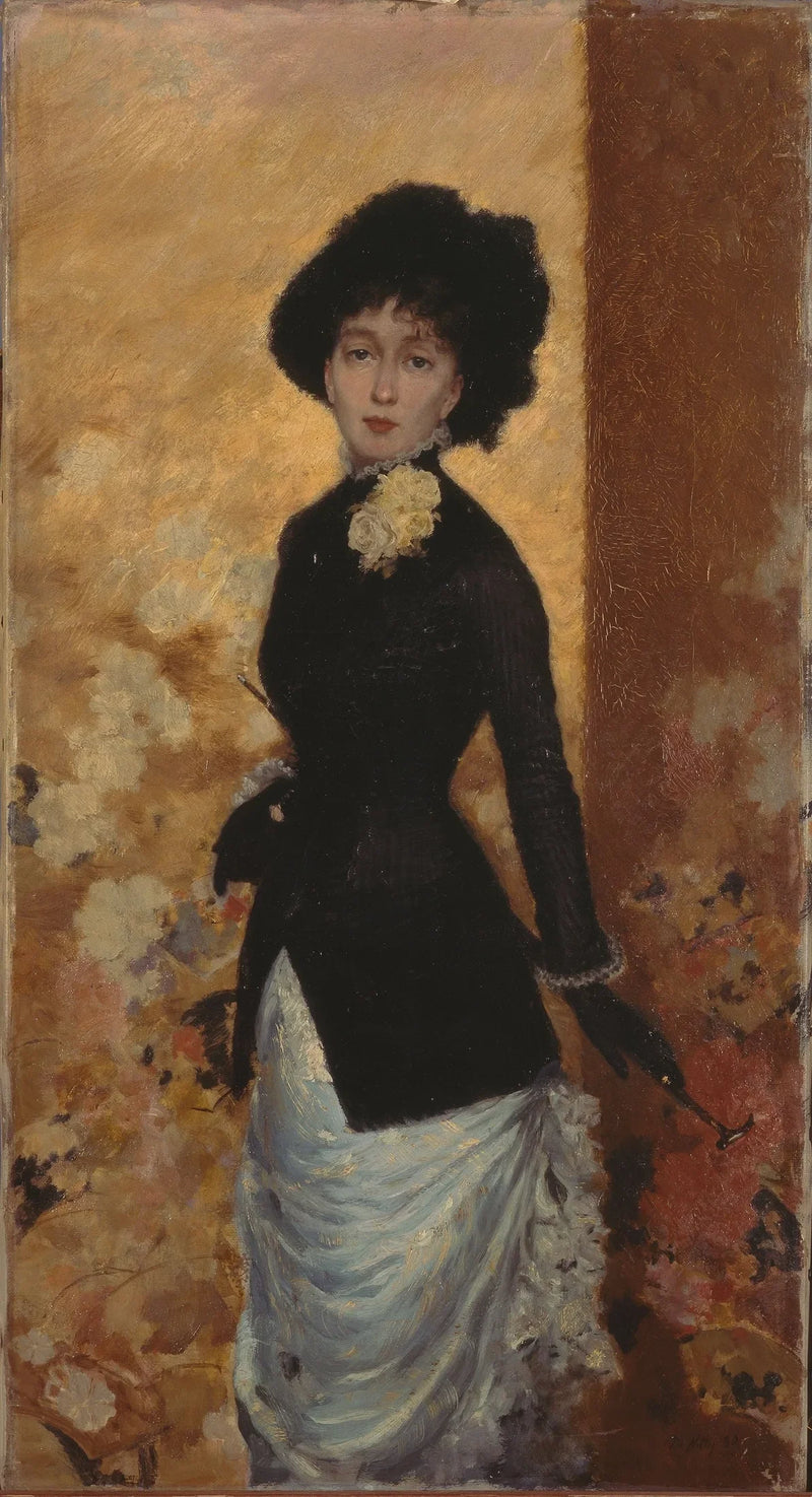 Figura de mulher (Léontine De Nittis) - Giuseppe De Nittis