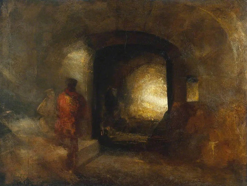 Figuras em um Edifício - J. M. W. Turner
