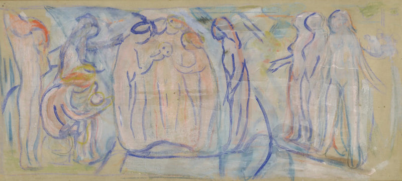 Figuras nuas - Edvard Munch