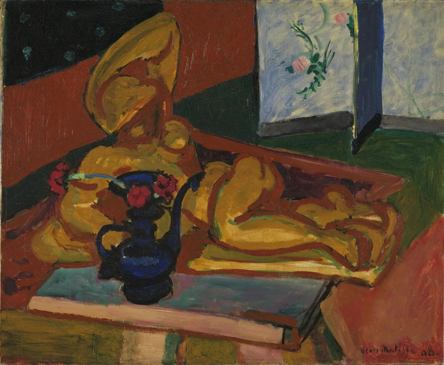 Estátua em bronze - Henri Matisse