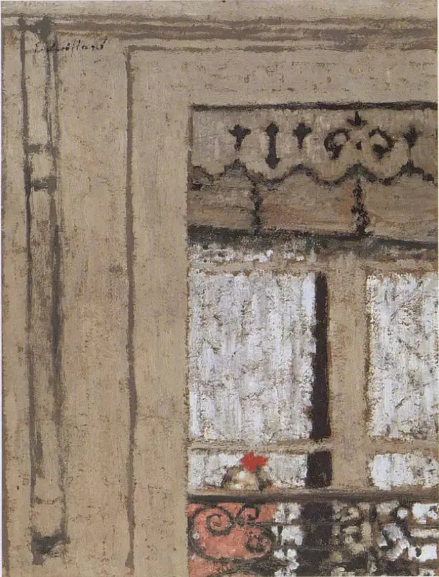 Filete na janela - Édouard Vuillard