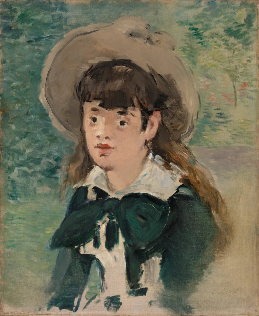 Filete em um banco - Édouard Manet