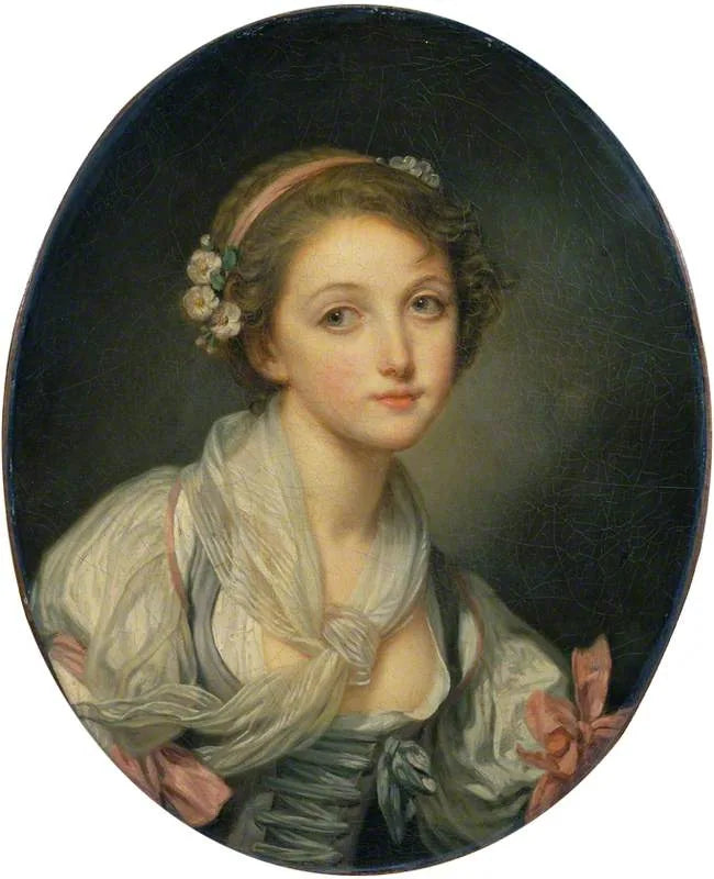 Menina com lenço de gaze - Jean-Baptiste Greuze