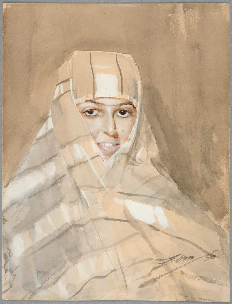 Menina beduína - Anders Zorn