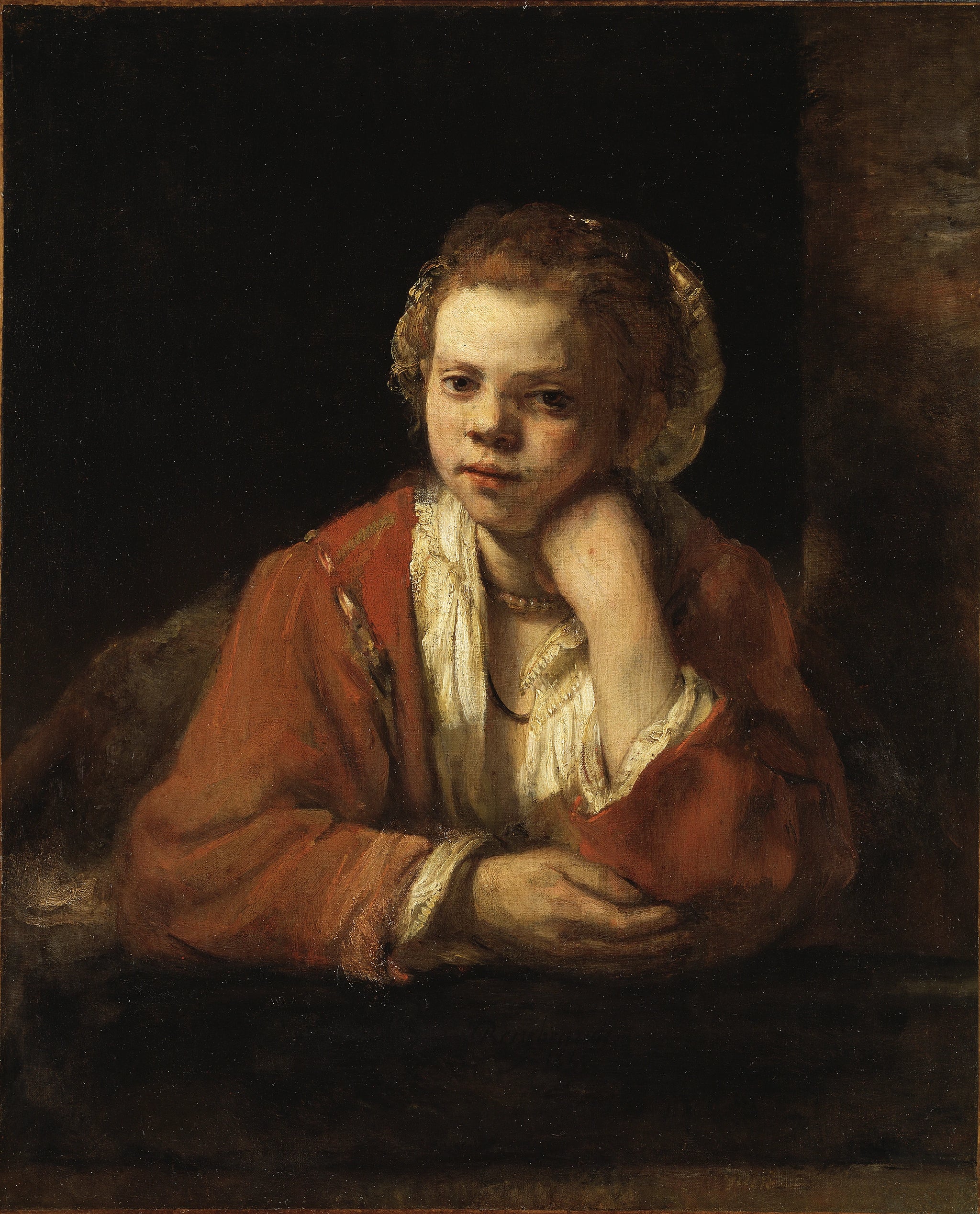 La Fille de cuisine — Rembrandt, 1651, Nationalmuseum de Stockholm