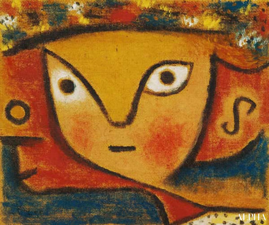 Fille de fleurs - Paul klee - Reproductions de tableaux et peintures haut de gamme