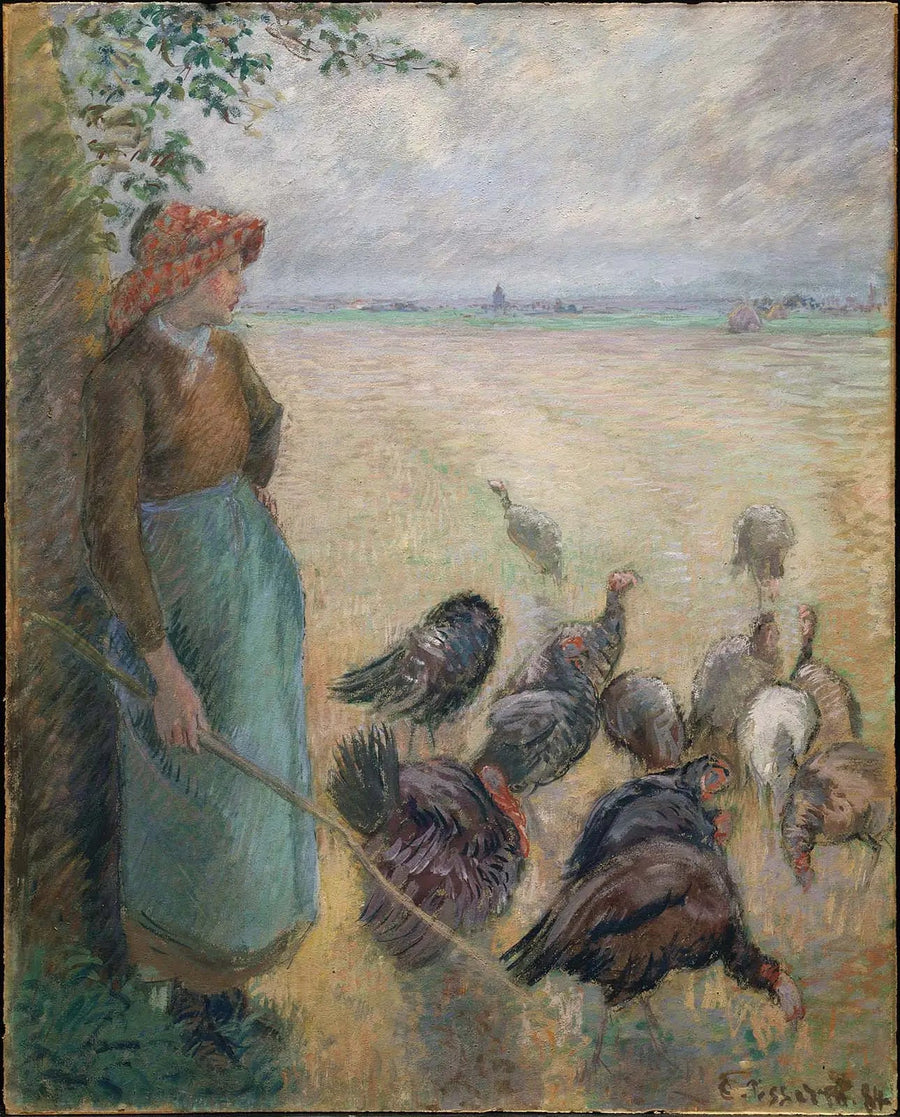 Filha da Turquia - Camille Pissarro