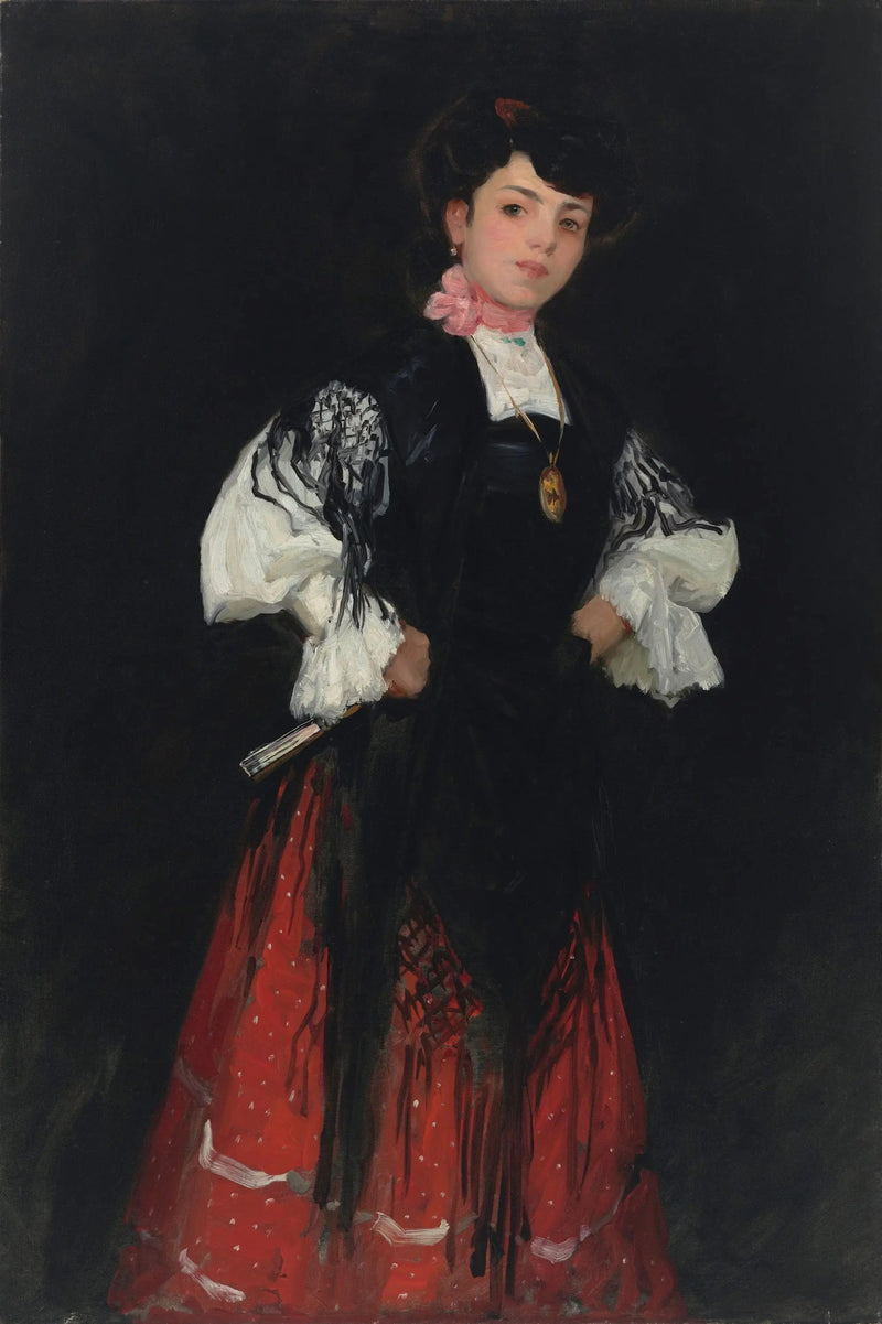 Filha espanhola de Madrid (Una Chula) - Robert Henri