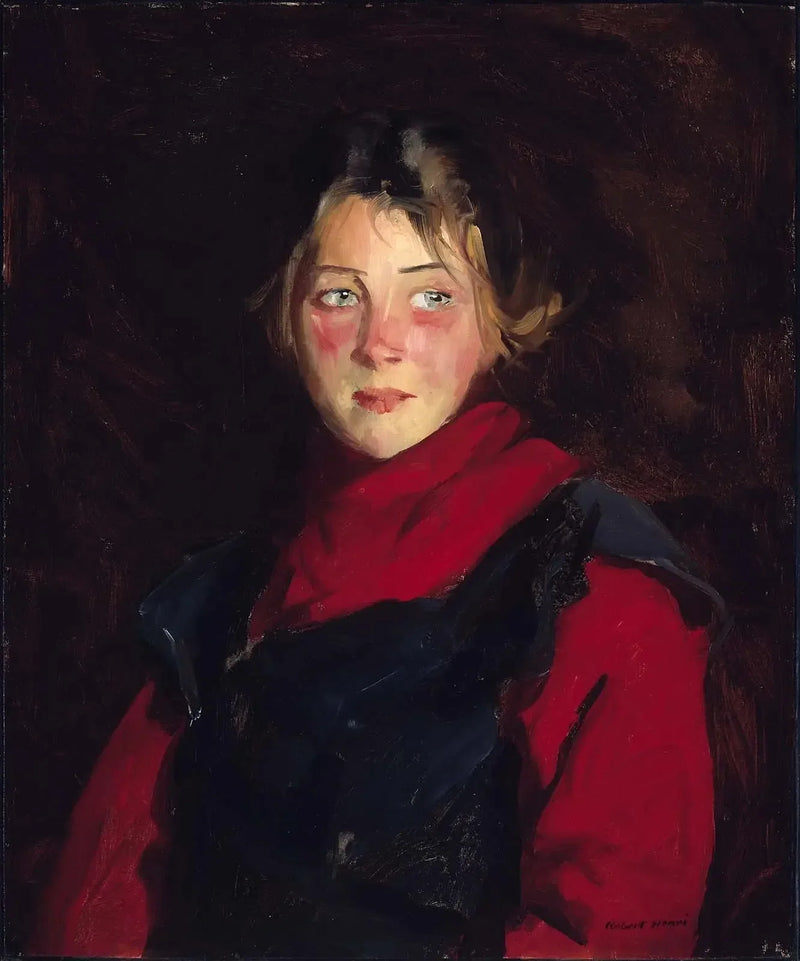 Menina irlandesa (Mary O'Donnel) - Robert Henri