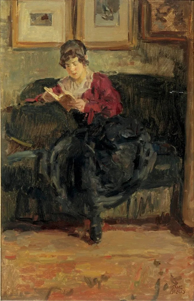 menina lendo - Isaac Israëls