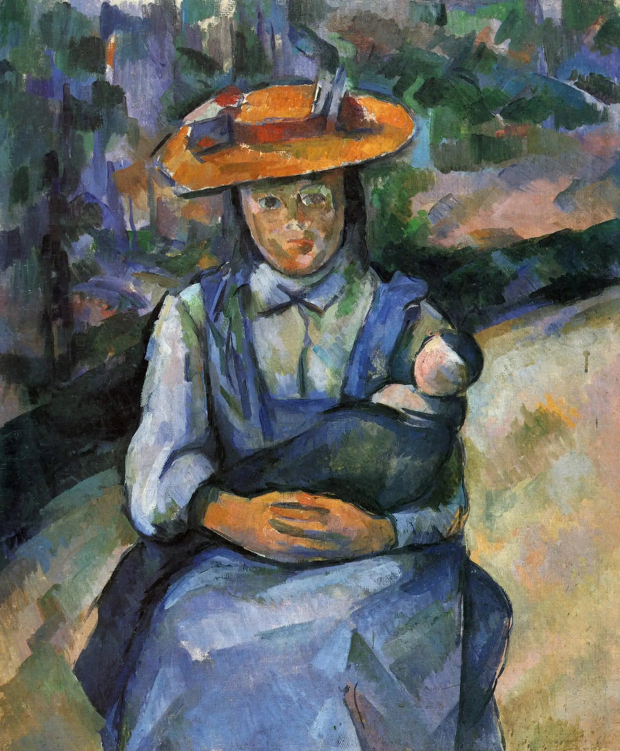 Menina com boneca - Paul Cézanne