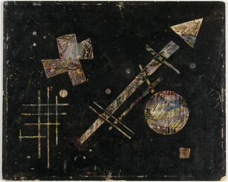 Fios isolados - Vassily Kandinsky