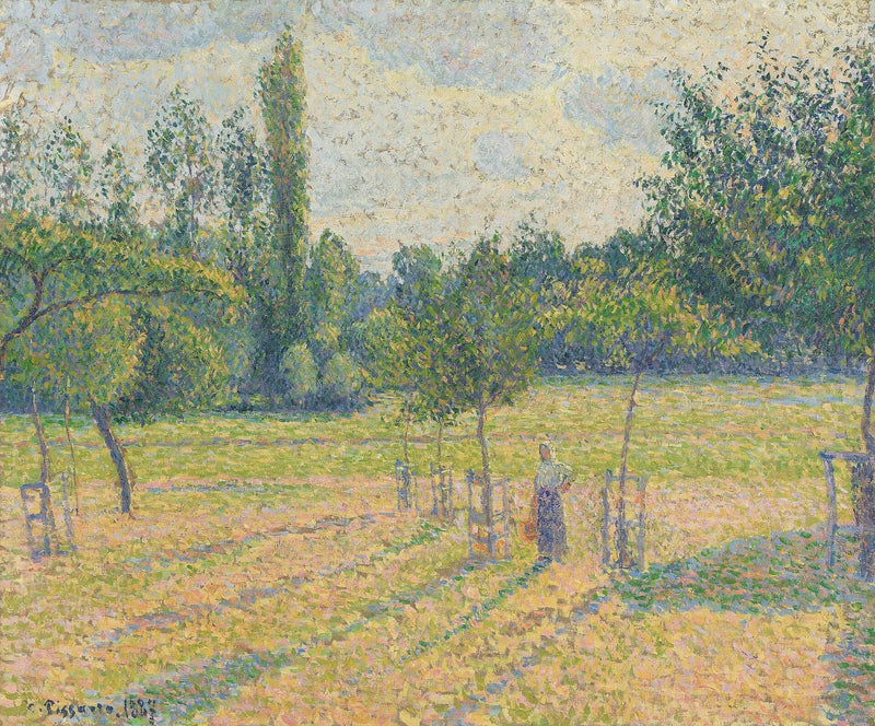 Fim de tarde em nosso pasto - Camille Pissarro