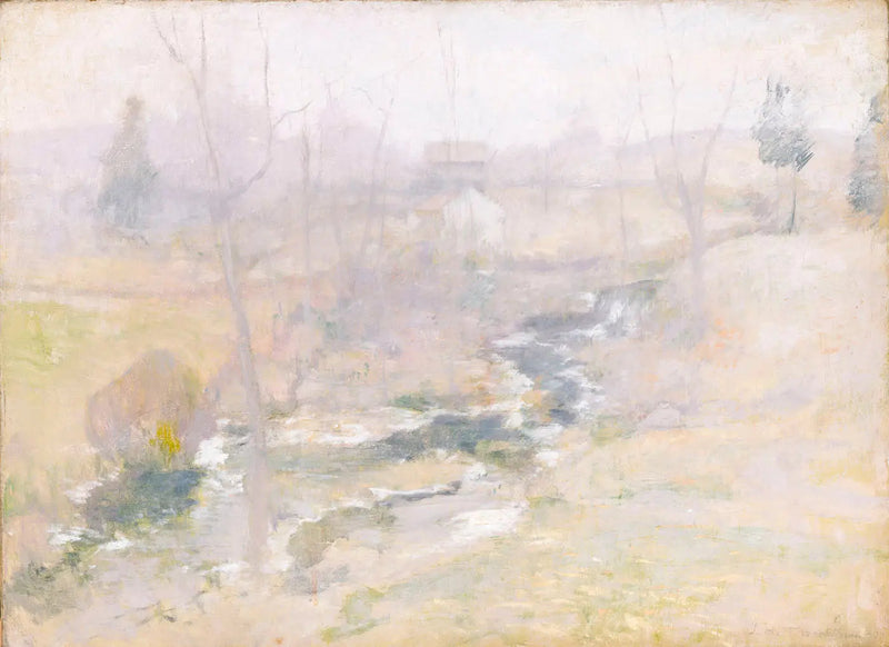 Fim do inverno - John Henry Twachtman
