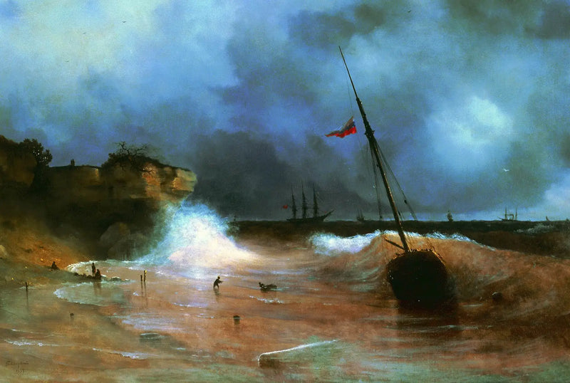 Fim da Tempestade - Ivan Aïvazovski