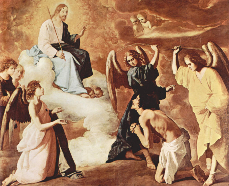 Flagelação de São Jerônimo - Francisco de Zurbarán