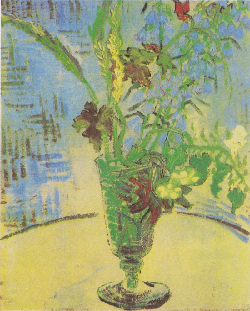 Flores em um copo - Vincent van Gogh