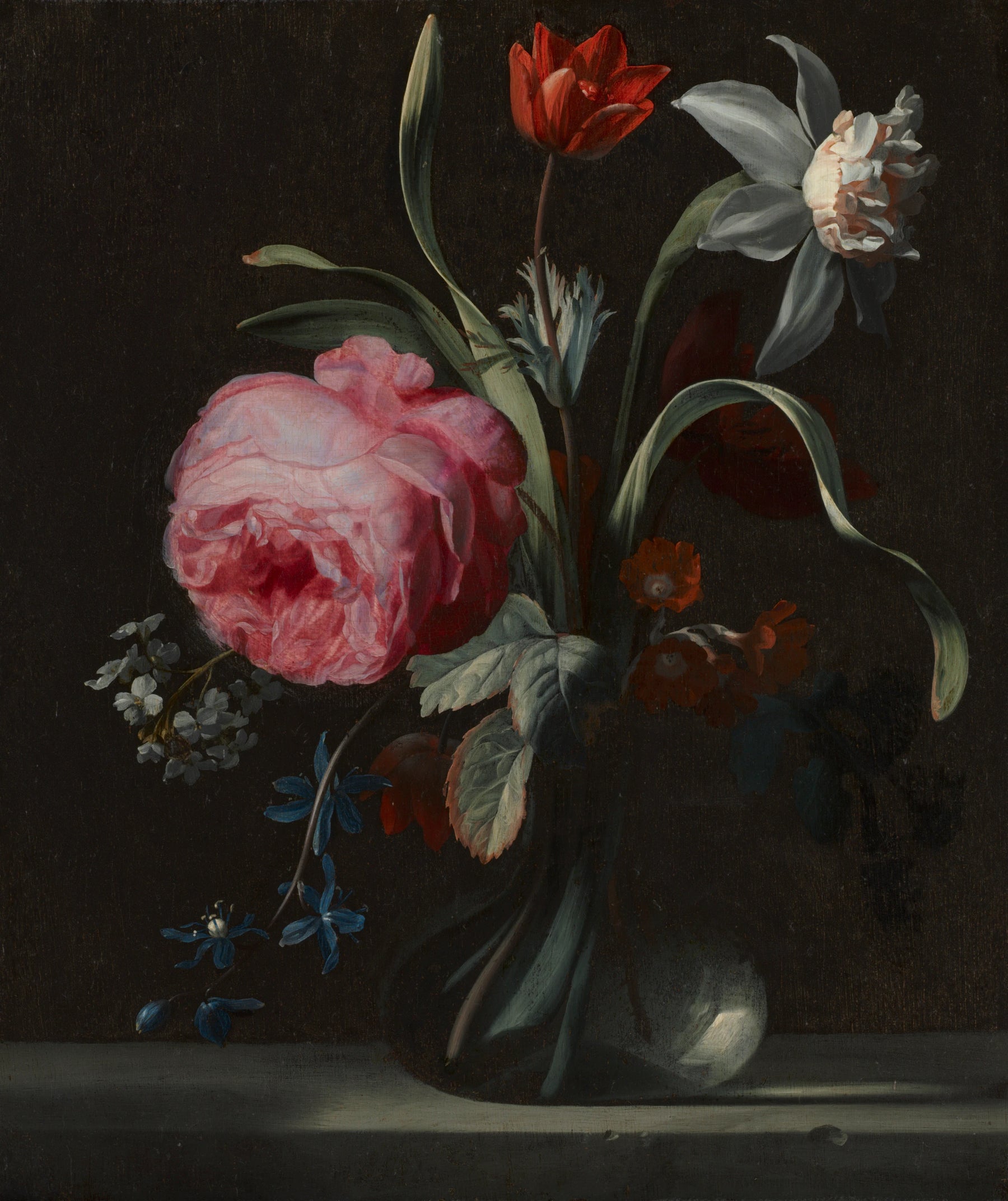 Fleurs dans un vase - Simon Verelst