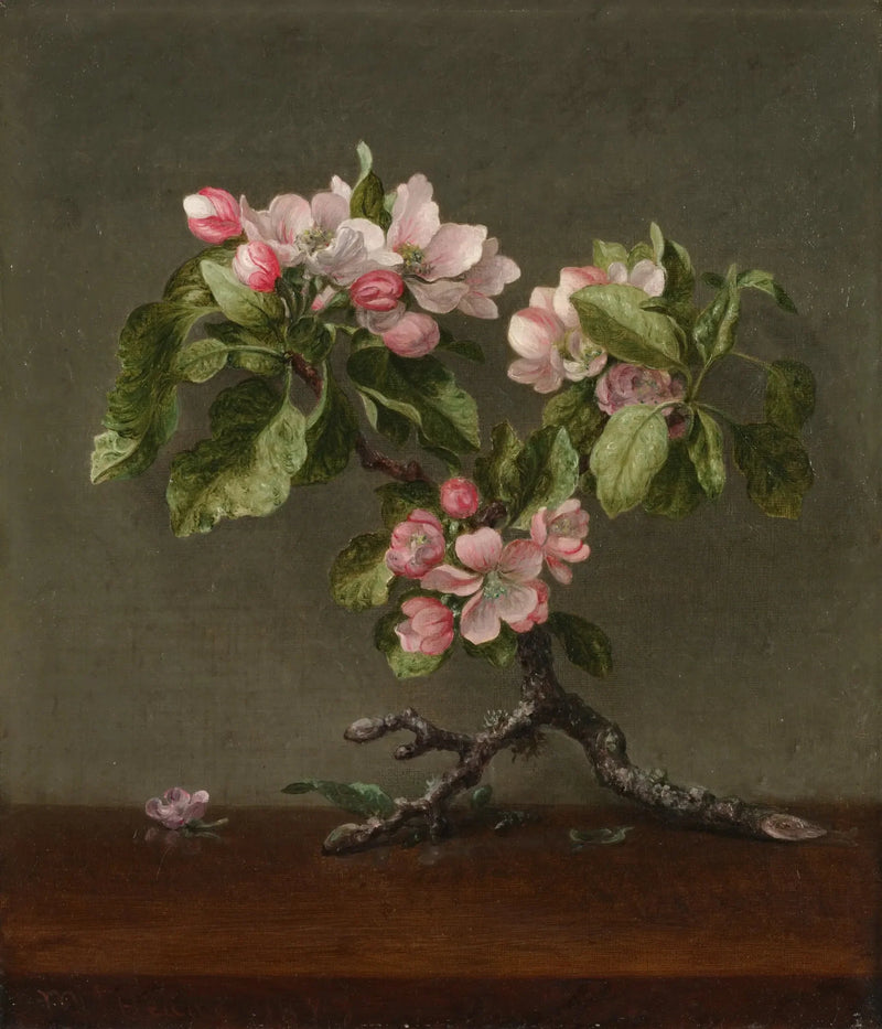 Flores de macieira - Martin Johnson Heade