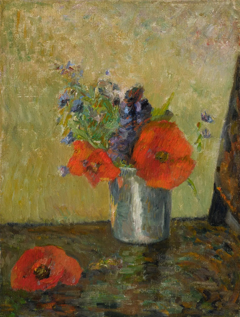Flores de verão em um copo - Paul Gauguin